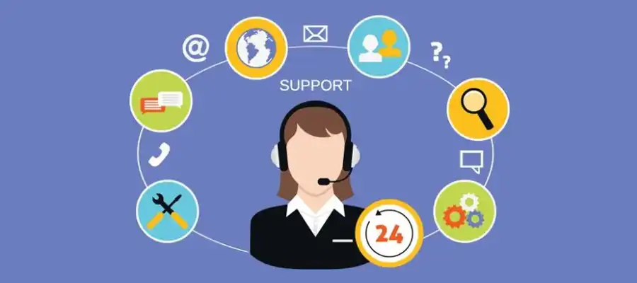 پشتیبانی فنی سایت